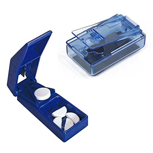 Pill Puncher With Container, Help Extracting Tablets From Blister